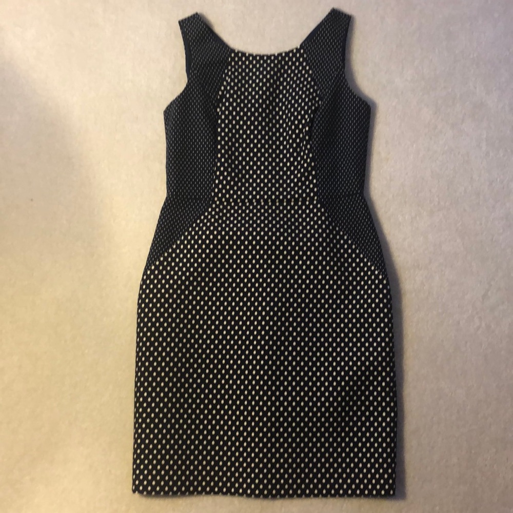Banana Republic Blue with polka dots dress